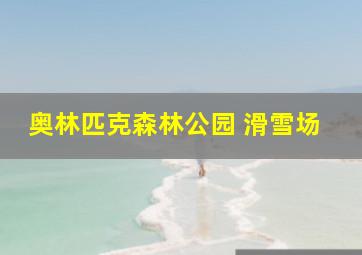 奥林匹克森林公园 滑雪场